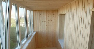 Отделка балкона под ключ Курганинск, цена от 5747 руб.