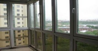 Панорамное остекление лоджии Курганинск цена от 11 тыс. руб. м/п.